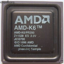AMD AMD-K6/PR200 ES 2.9V bold font