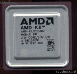 AMD AMD-K6/233ADZ MOBILE