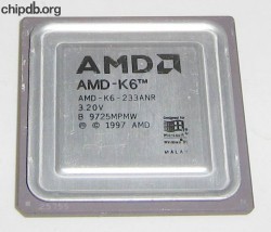 AMD AMD-K6-233ANR rev B 3.20V