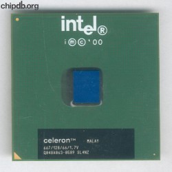 Intel Celeron 667/128/66 1.7V SL4NZ