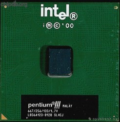 Intel Pentium III 667/256/133/1.7V SL4CJ