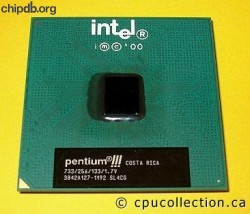Intel Pentium III 733/256/133/1.7V SL4CG COSTA RICA