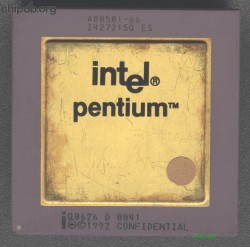 Intel Pentium A80501-66 Q0626 ES
