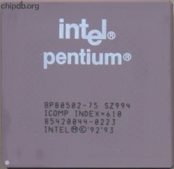 Intel Pentium BP80502-75 SZ994
