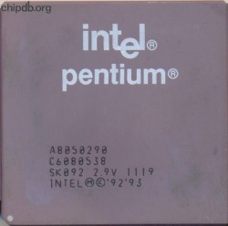 Intel Pentium A8050290 SK092