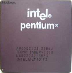 Intel Pentium A80502133  S106J