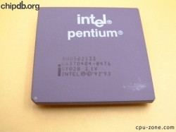 Intel Pentium A80502133 SY028