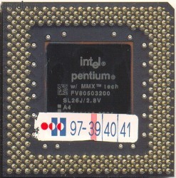 Intel Pentium FV80503200 SL26J