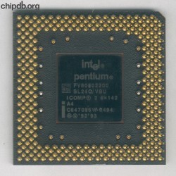 Intel Pentium FV80502200 SL24Q