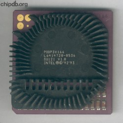 Intel Pentium Overdrive PODP3V166 SU121