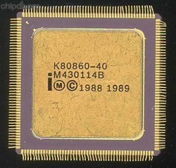 Intel i860 K80860-40 no logo