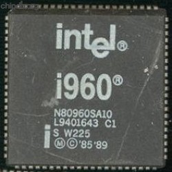 Intel i960 N80960SA10 white print