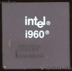 Intel i960 A80960HD66 black print