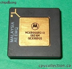 Motorola MC68000RC10 three rows