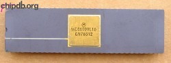 Motorola MC68000L10 print on lid