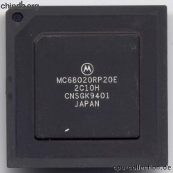 Motorola MC68020RP20E four rows text