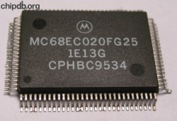 Motorola MC68EC020FG25