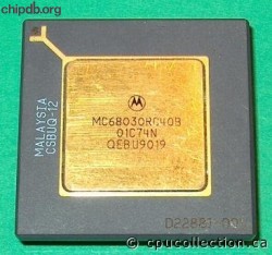 Motorola MC68030RC40B MALAYSIA
