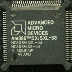 AMD NG80386SXL-33 rev D