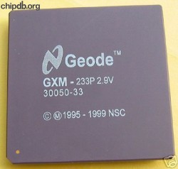 Geode GXM 233P 2.9V
