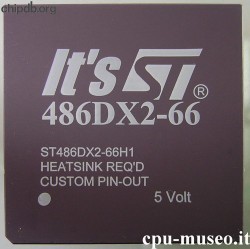 ST 486DX2-66 ST486DX2-66-66H1 custom pin-out