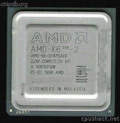AMD AMD-K6-2/475ACK