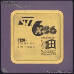 ST 6x86 P120+ ST6x86P120+ CYRIX CORP