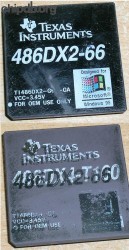 Texas Instruments TI486DX2-G66-GA black