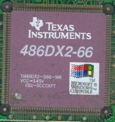 Texas Instruments TI486DX2-G66-WR diff print
