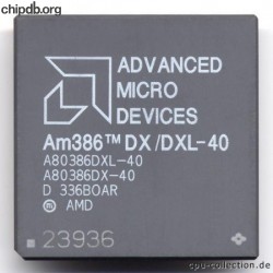 AMD A80386DX/DXL-40 rev D