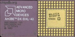 AMD A80386DX/DXL-40 Rev C