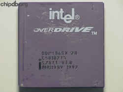Intel ODP486SX-20 SZ873 V3.0