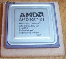 AMD AMD-K6-3/400 "K6-III" print ES