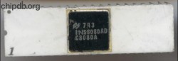 National Semiconductor INS8080AD C8080A white black cap