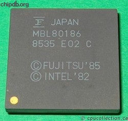 Fujitsu MBL80186 PGA