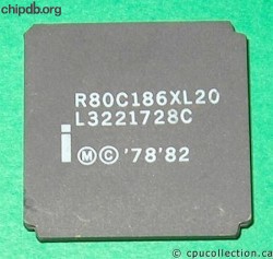 Intel R80C186XL20 78 82