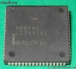 Intel N80186 INTEL 78 82