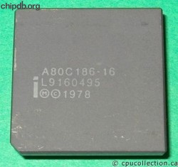 Intel A80C186-16