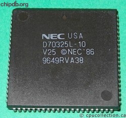 NEC D70325L-10 V25 diff print