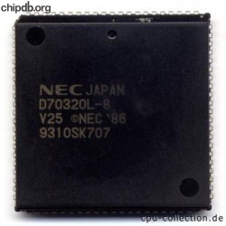 NEC D70320L-8 V25 diff print