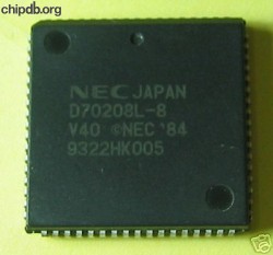 NEC D70208L-8 V40 diff print