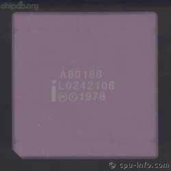 Intel A80188 1978