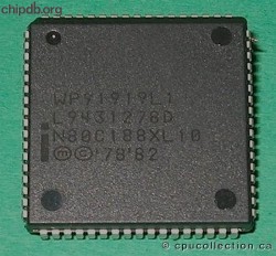 Intel N80C188XL10 78 82
