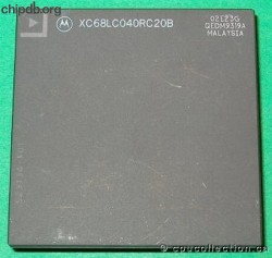 Motorola XC68LC040RC20B