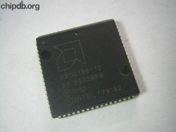 AMD N80C186-12 engraved 2