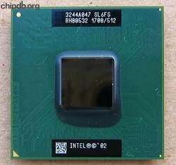 Intel Pentium 4-M Mobile RH80532 1700/512 SL6FG