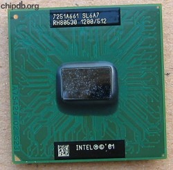 Intel Pentium III-M Mobile RH80530 1200/512 SL6A7
