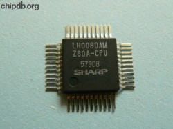 Sharp LH0080AM Z80A-CPU