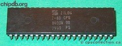 Zilog Z80 8400W