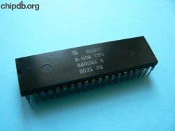 Zilog Z80A CPU 8400W2 A